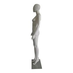 MANEKIN DAMSKI BIAŁY MAT 180cm