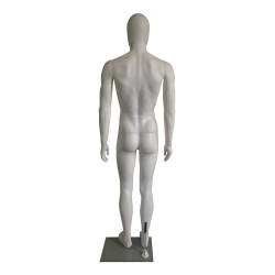MANEKIN MĘSKI  BIAŁY MAT 185 cm