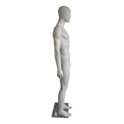 MANEKIN MĘSKI  BIAŁY MAT 185 cm