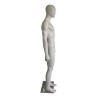 MANEKIN MĘSKI  BIAŁY MAT 185 cm